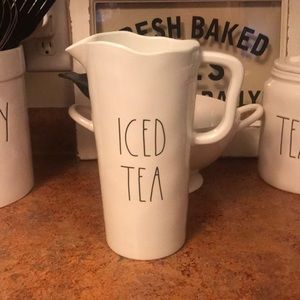 Rae Dunn Melamine Iced Tea Pitcher